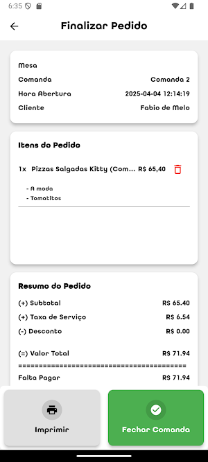PDV GO One Screenshot 2