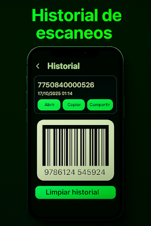 Escáner QR y Código de Barras Screenshot 3