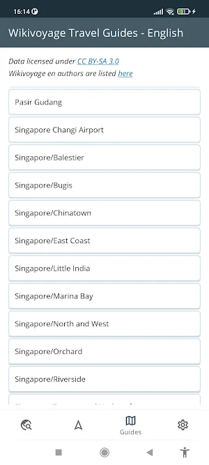 Singapore Offline Map Screenshot 3