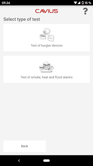 Cavius Alarm Screenshot 1