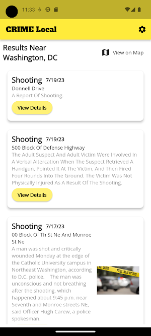 CRIME Local Screenshot 0