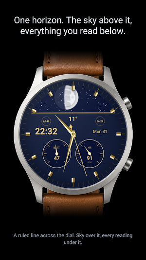 Lunette Moon Phase Watch Face Screenshot 0