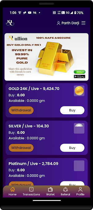 Kbullion Screenshot 1