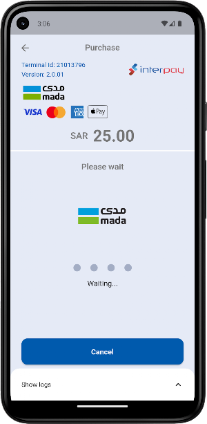 InterPay SoftPOS Screenshot 1