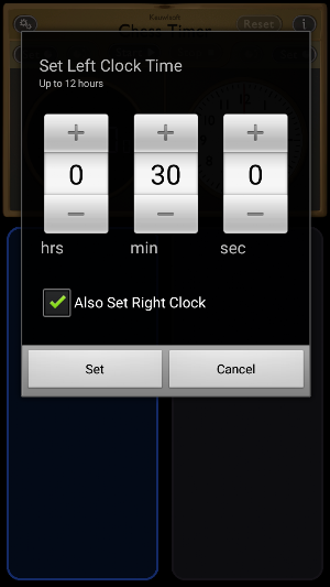 Chess Timer Screenshot 3