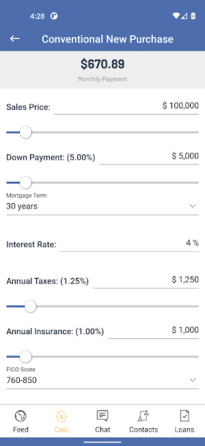 Physician Bank: Mortgage Screenshot 2