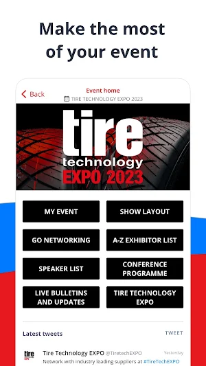 Tire Technology Expo Screenshot 1