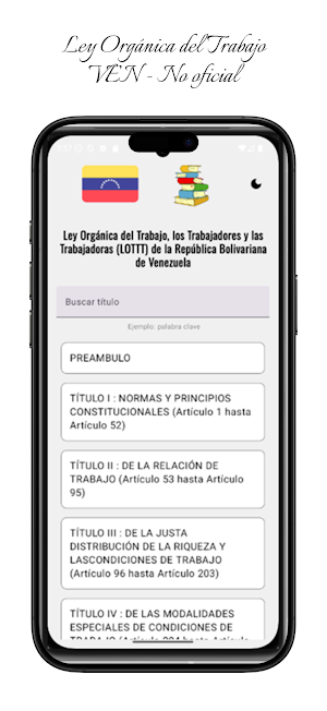 Ley Orgánica del Trabajo VEN Screenshot 2
