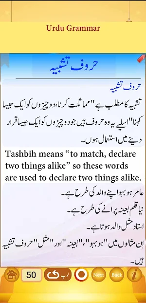 Urdu Qaida Part 4 (Grammar) Screenshot 3
