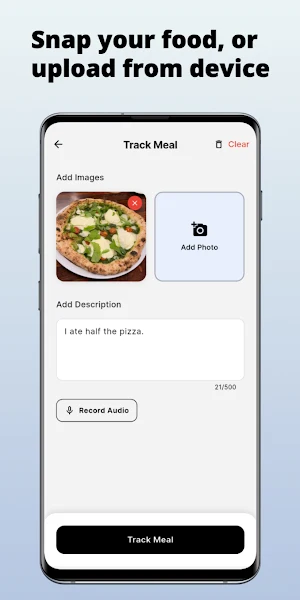 Calorify AI - Calorie Tracker Screenshot 1