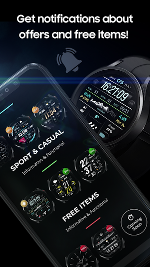 RECREATIVE Wear Os Watch Faces Screenshot 2