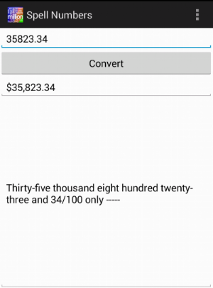Spell Numbers Screenshot 1