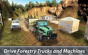 Logging Truck Simulator 3: World Forestry Screenshot 1
