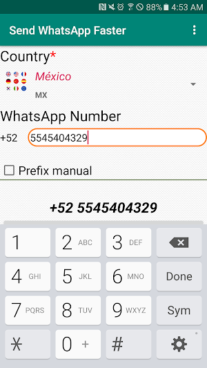 Send Whats Faster - Direct Chat Without Contact Screenshot 2