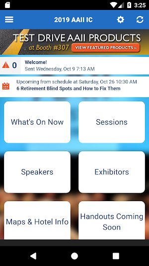 AAII Investor Conferences Screenshot 1