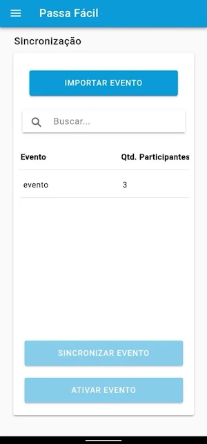 Passa Fácil Eventos Alfa Screenshot 0