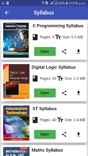 CSIT FIRST SEMESTER Screenshot 2