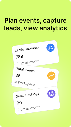 Pana Events - Lead Capture App Screenshot 1