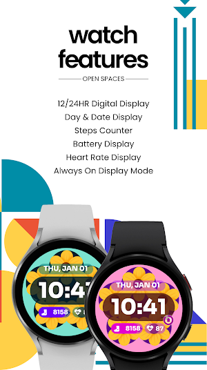 Solar Bloom Watch Face Screenshot 2