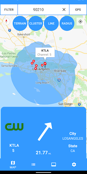 TV Towers - TV Antenna Finder & Free TV Shows Screenshot 2
