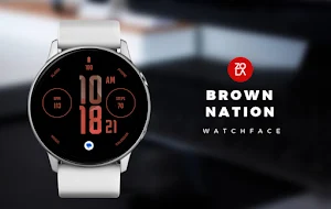 Brown Nation Watch Face Screenshot 0