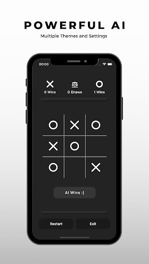 TicTacToe with AI Integration Screenshot 2