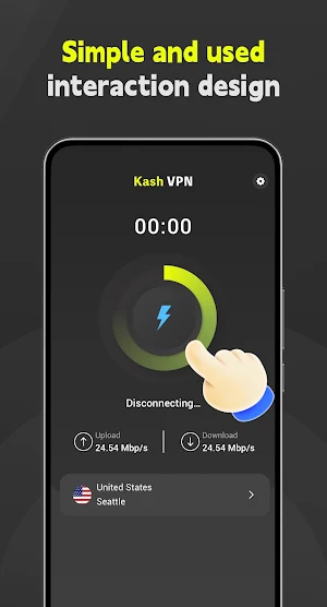 Kash VPN - IP Surfing Screenshot 1