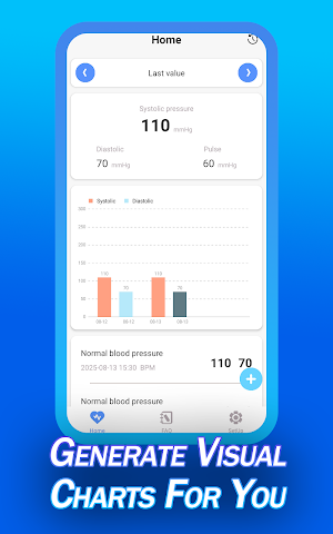 Blood Pressure Lite Log Screenshot 1