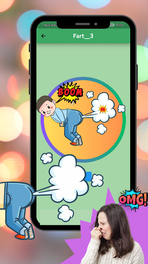 prank sound cards:Gun Fart Cat Screenshot 3