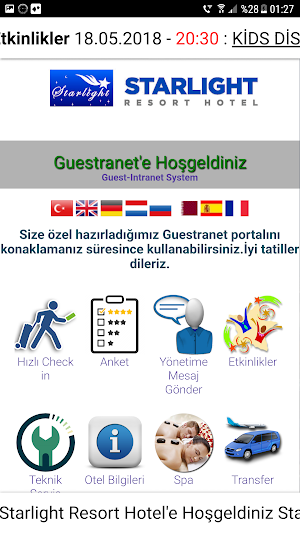 Starlight Resort Hotel Applica Screenshot 0