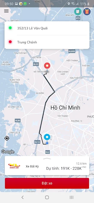 Taxi Khanh Linh Screenshot 2