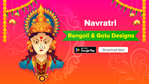 Navratri Rangoli & Golu Design Screenshot 0