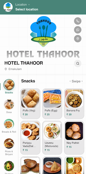 Hotel Thahoor Screenshot 1