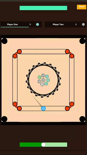 Carrom Billards Pool Disc Ball Screenshot 1