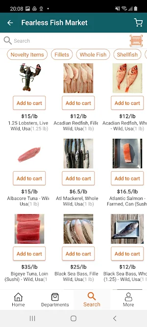 Fearless Fish Market Screenshot 2