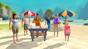 Happy Family Summer Fun Virtual Life Adventure Screenshot 2