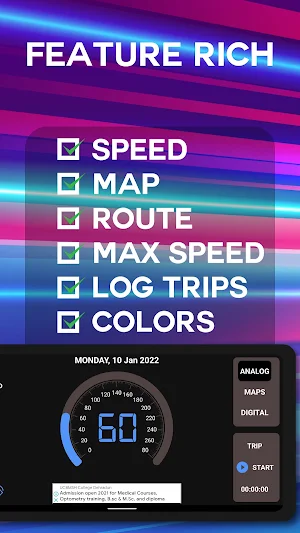 GPS Speedometer Pro - Odometer Screenshot 1