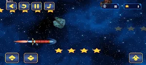 Rocket & Meteors: Shooter Screenshot 0
