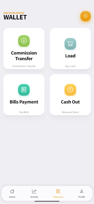 IAM Wallet Screenshot 1