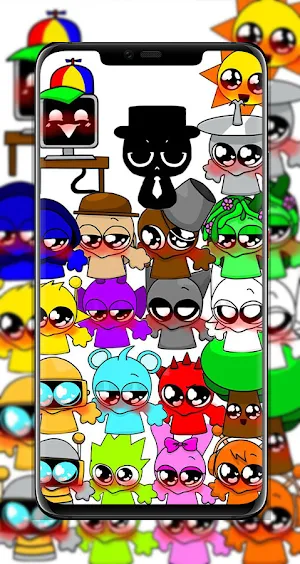 Wallpaper Sprunki HD Screenshot 1