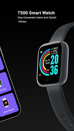 T500 Smart Watch App Screenshot 3
