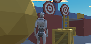 Mini Poly World Parkour Screenshot 1