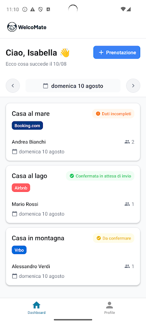 WelcoMate Screenshot 0