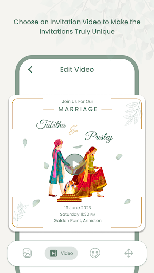 Invitation Cards Video Maker Screenshot 3