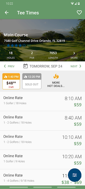 Kona Country Club Golf Screenshot 0