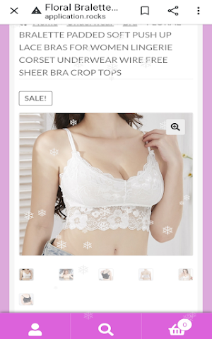 Women Underwear Online Store Screenshot 3