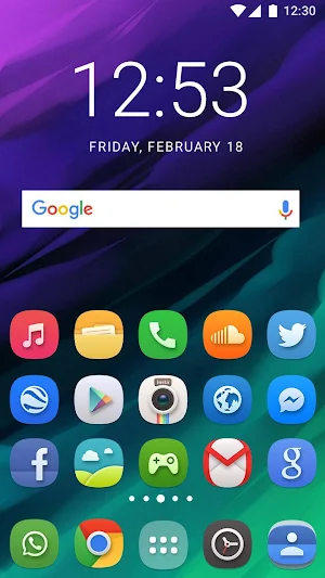Launcher Theme for Oppo A9 (2020) Screenshot 2