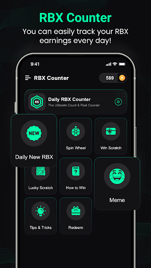 Daily Rbux Counter & RBX Calc Screenshot 0