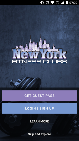 New York fitness clubs Screenshot 0