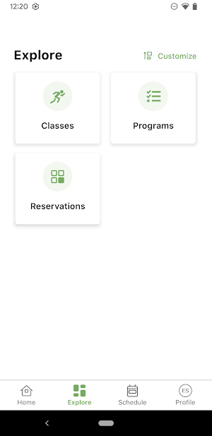 Augusta Health Fitness Screenshot 1